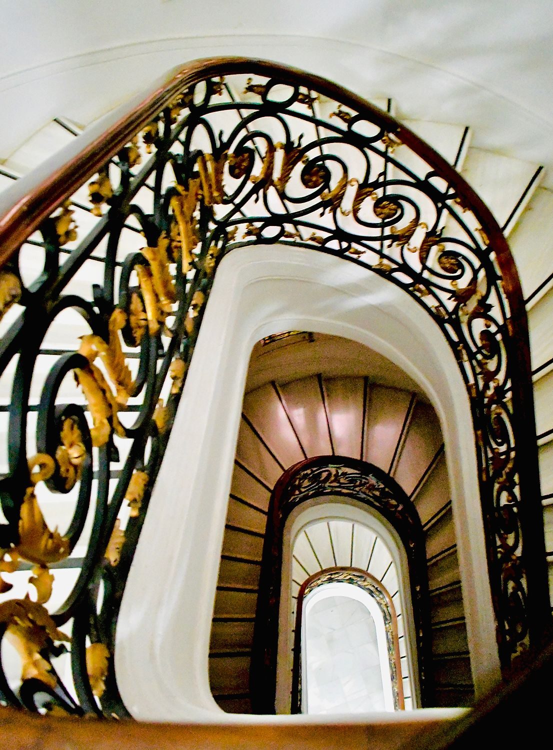 Casino Club Level Ornate Stair Wells