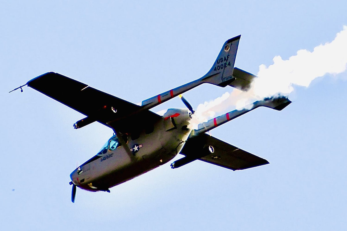 Split Tail Plane Aerial Invictus Games 2026