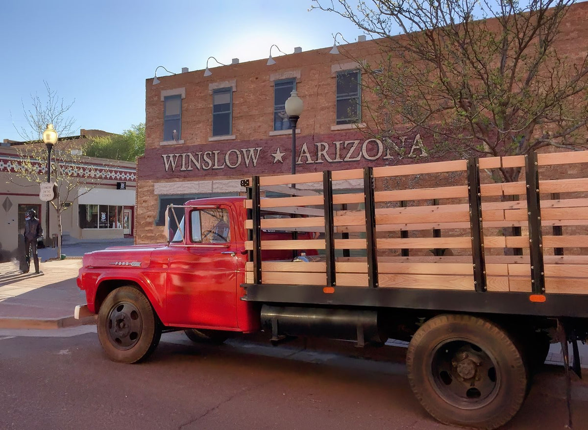 Standing on the Corner Winslow Arizona