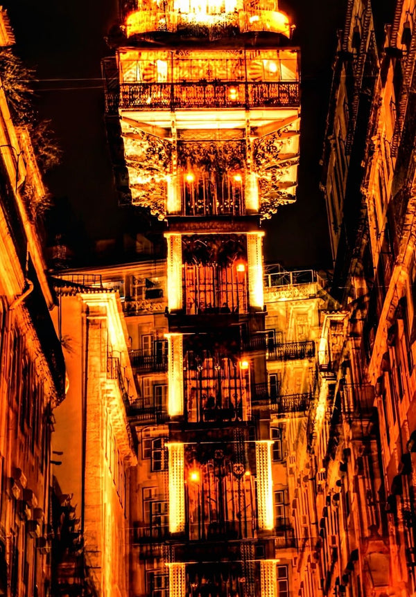 First Electric Elevator Lisbon