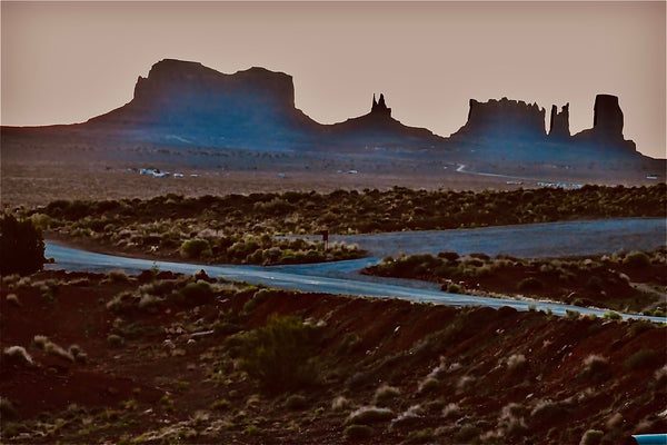Misty Morning in Monument Valley