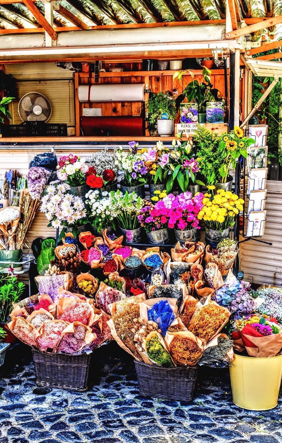 Parisian Street Flower Market