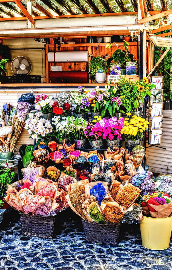 Parisian Street Flower Market