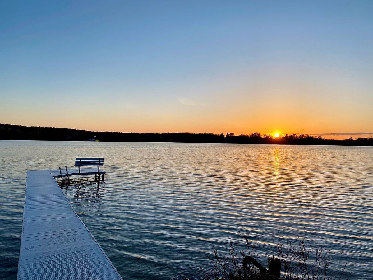 Quiet Sunset on the Lake