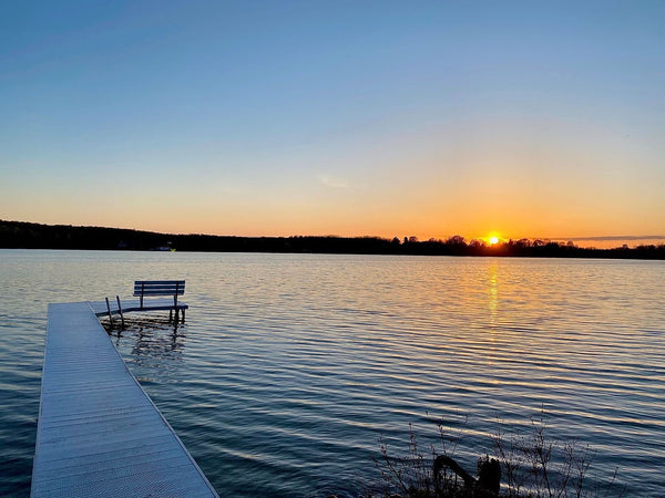 Quiet Sunset on the Lake