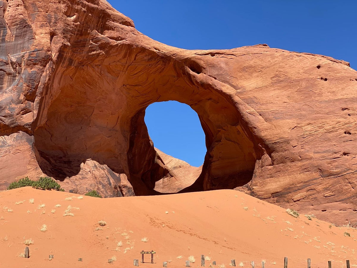 Red Rock Arch in Arches National Park
