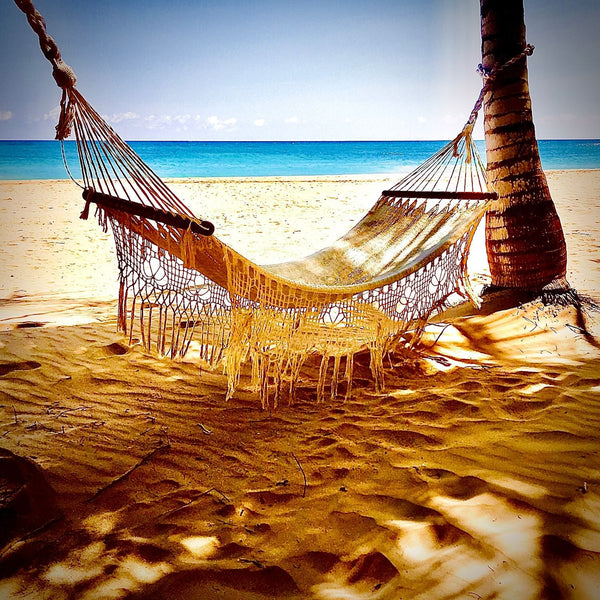 Relaxing Hammock Under the Palms, Lil’ Cayman Isle