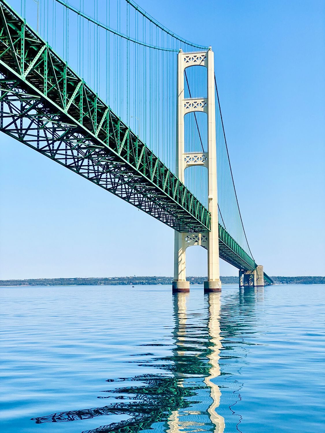 The Mackinac Bridge at Dawn