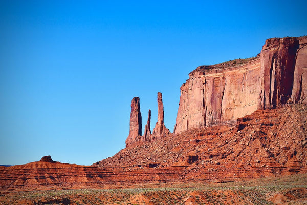 The Red Rock Country of Monument Valley