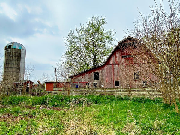 The Tilted Silo at an Abandoned Family Farm