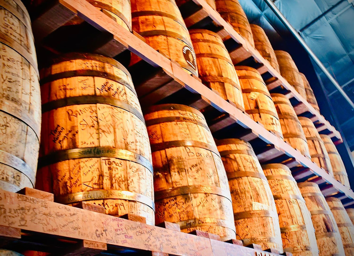 Toasted Aged Bourbon Barrels
